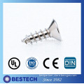 M3.5X25 Flat Head Self Tapping Screws For Flat Head Taiwan Fastener